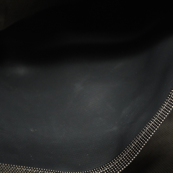 Auth Hermes Her Line Yale Line MM Women's Canvas Tote Bag Black - Picture 10 of 11